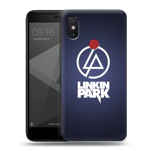 Дизайнерский пластиковый чехол для Xiaomi Mi8 SE Linkin Park