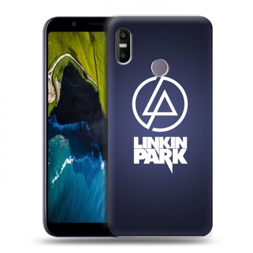 Дизайнерский пластиковый чехол для HTC U12 Life Linkin Park