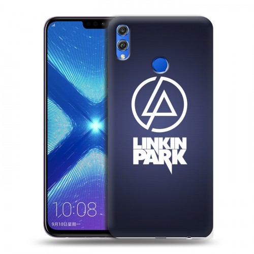 Дизайнерский силиконовый чехол для Huawei Honor 8X Linkin Park