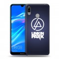 Дизайнерский пластиковый чехол для Huawei Y6 (2019) Linkin Park