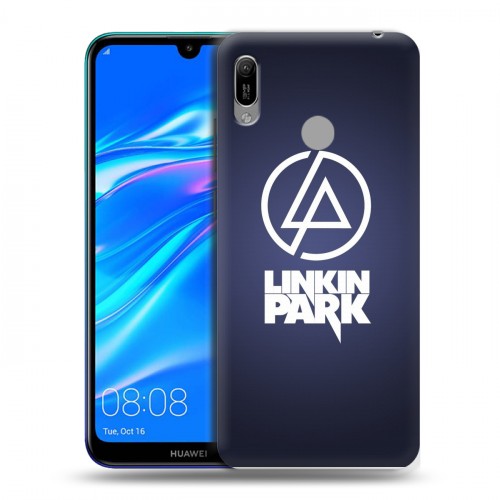 Дизайнерский пластиковый чехол для Huawei Y6 (2019) Linkin Park