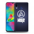 Дизайнерский пластиковый чехол для Samsung Galaxy M20 Linkin Park