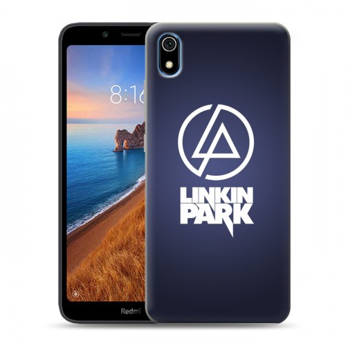 Дизайнерский силиконовый чехол для Xiaomi RedMi 7A Linkin Park