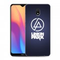 Дизайнерский силиконовый с усиленными углами чехол для Xiaomi RedMi 8A Linkin Park