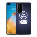 Дизайнерский пластиковый чехол для Huawei P40 Linkin Park