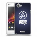 Дизайнерский пластиковый чехол для Sony Xperia L Linkin Park
