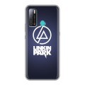 Дизайнерский силиконовый с усиленными углами чехол для Tecno Pouvoir 4 Linkin Park