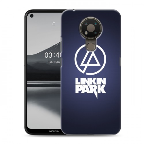 Дизайнерский пластиковый чехол для Nokia 3.4 Linkin Park