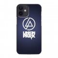 Дизайнерский силиконовый с усиленными углами чехол для Iphone 12 Mini Linkin Park