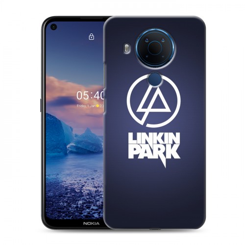 Дизайнерский силиконовый чехол для Nokia 5.4 Linkin Park