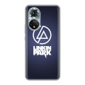 Дизайнерский силиконовый с усиленными углами чехол для Huawei Honor 50 Linkin Park