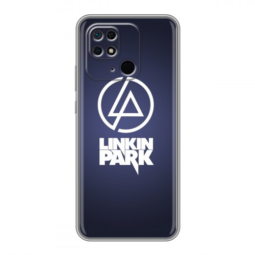 Дизайнерский силиконовый чехол для Xiaomi Redmi 10C Linkin Park