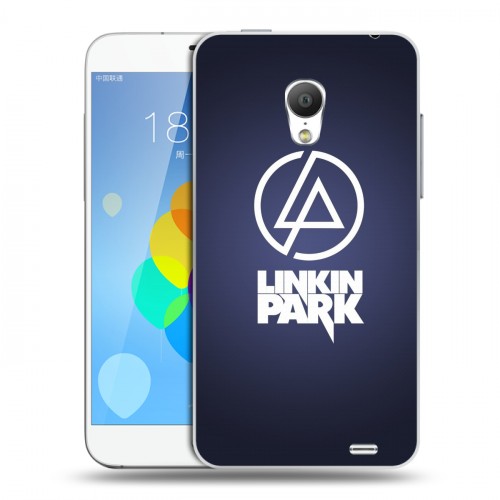 Дизайнерский силиконовый чехол для  Meizu MX3 Linkin Park