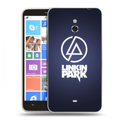 Дизайнерский пластиковый чехол для Nokia Lumia 1320 Linkin Park