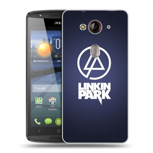 Дизайнерский пластиковый чехол для Acer Liquid E3 Linkin Park