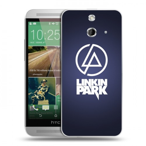 Дизайнерский пластиковый чехол для HTC One E8 Linkin Park