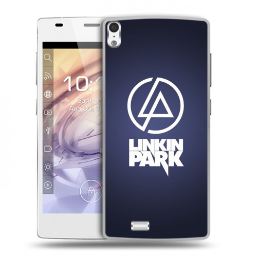 Дизайнерский пластиковый чехол для Prestigio Grace Linkin Park