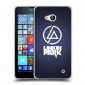 Дизайнерский пластиковый чехол для Microsoft Lumia 640 Linkin Park