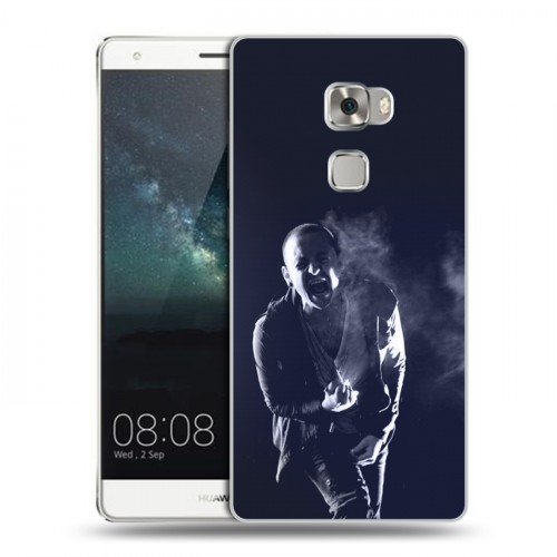 Дизайнерский пластиковый чехол для Huawei Mate S Linkin Park