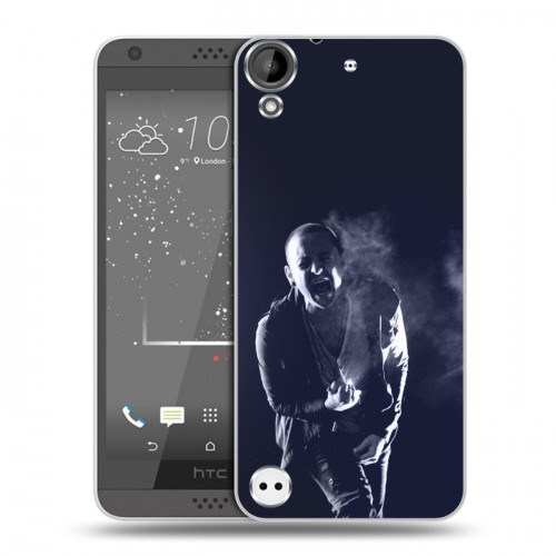 Дизайнерский пластиковый чехол для HTC Desire 530 Linkin Park