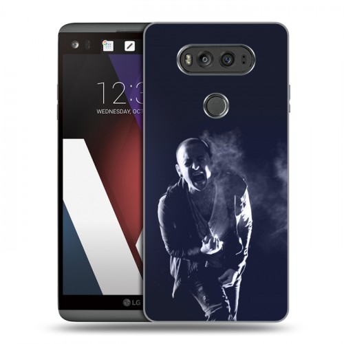 Дизайнерский пластиковый чехол для LG V20 Linkin Park