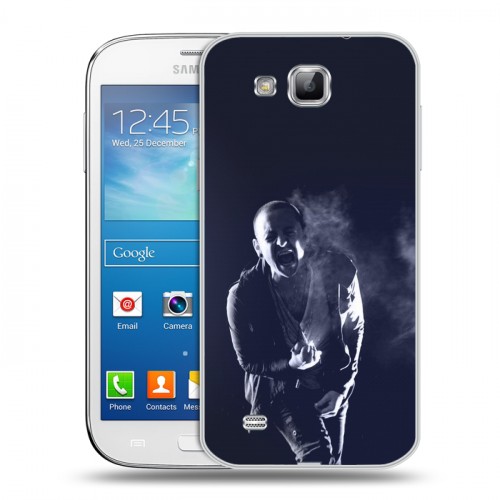 Дизайнерский пластиковый чехол для Samsung Galaxy Premier Linkin Park