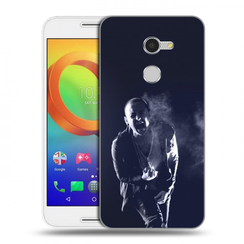 Дизайнерский силиконовый чехол для Alcatel A3 Linkin Park