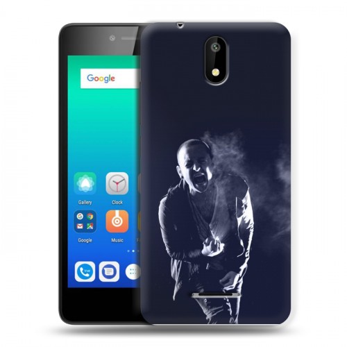 Дизайнерский силиконовый чехол для Micromax Q409 Linkin Park