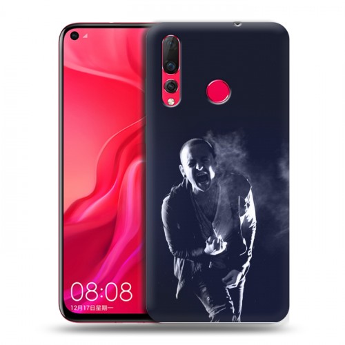 Дизайнерский пластиковый чехол для Huawei Nova 4 Linkin Park