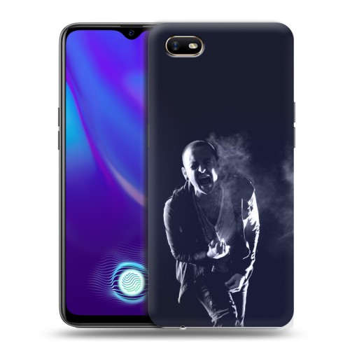 Дизайнерский силиконовый с усиленными углами чехол для OPPO A1k Linkin Park