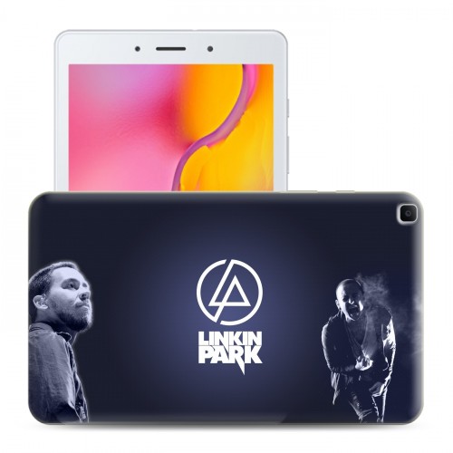 Дизайнерский силиконовый чехол для Samsung Galaxy Tab A 8.0 (2019) Linkin Park