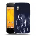 Дизайнерский пластиковый чехол для LG Google Nexus 4 Linkin Park