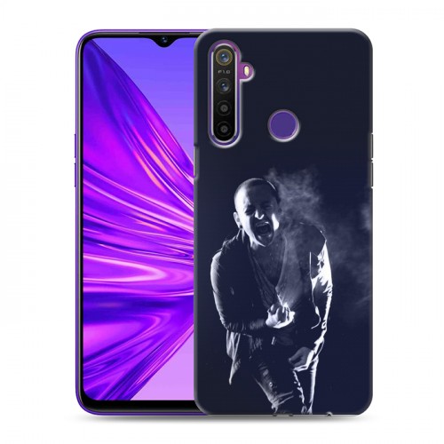 Дизайнерский силиконовый чехол для Realme 5 Linkin Park