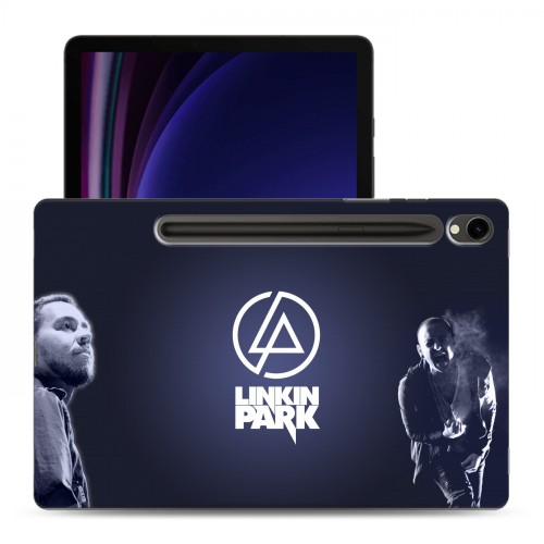 Дизайнерский силиконовый чехол для Samsung Galaxy Tab S9 Linkin Park