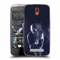 Дизайнерский пластиковый чехол для HTC Desire 500 Linkin Park