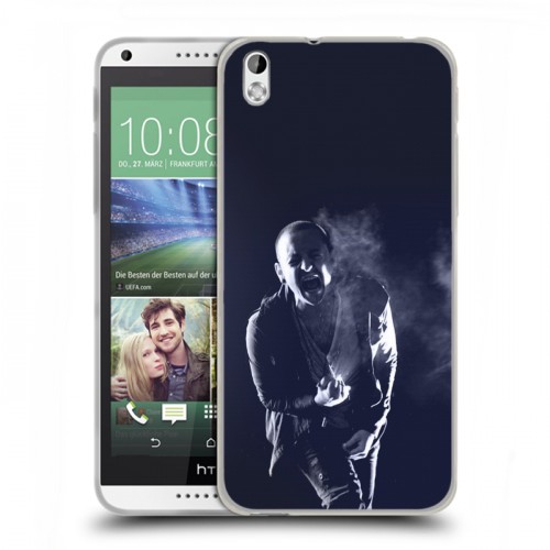 Дизайнерский пластиковый чехол для HTC Desire 816 Linkin Park