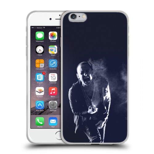 Дизайнерский силиконовый чехол для Iphone 6 Plus/6s Plus Linkin Park