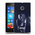 Дизайнерский пластиковый чехол для Microsoft Lumia 435 Linkin Park