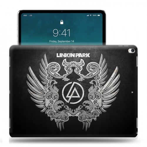 Дизайнерский силиконовый чехол для IPad Pro 12.9 (2018) Linkin Park