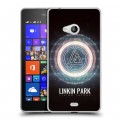 Дизайнерский пластиковый чехол для Microsoft Lumia 540 Linkin Park