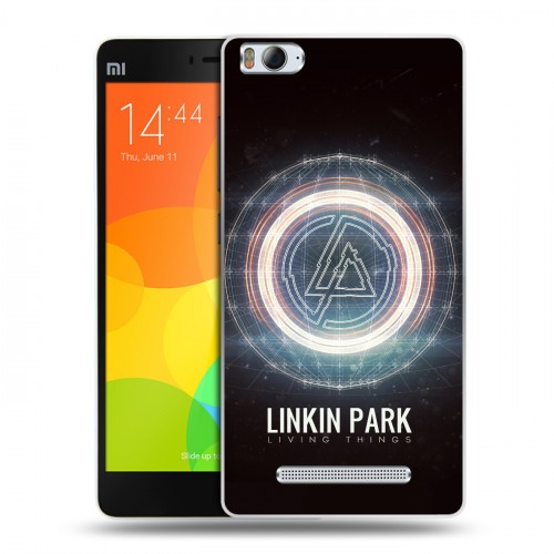 Дизайнерский пластиковый чехол для Xiaomi Mi4i Linkin Park