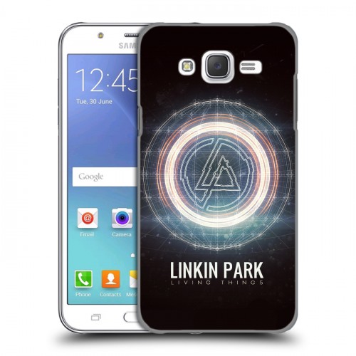 Дизайнерский пластиковый чехол для Samsung Galaxy J5 Linkin Park