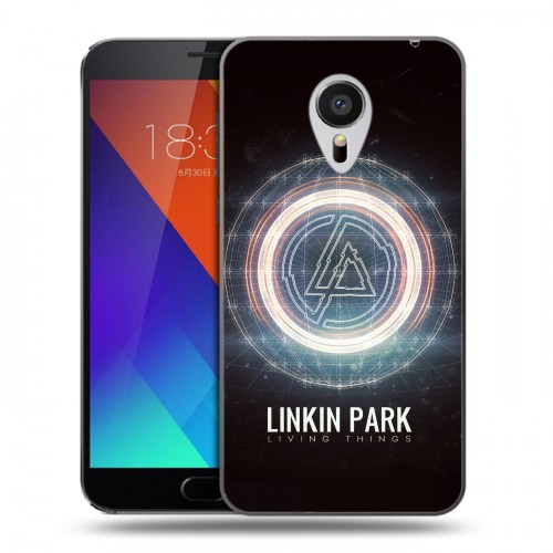 Дизайнерский пластиковый чехол для Meizu MX5 Linkin Park