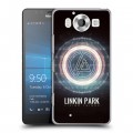 Дизайнерский пластиковый чехол для Microsoft Lumia 950 Linkin Park