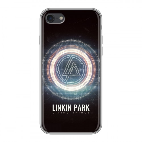 Дизайнерский силиконовый чехол для Iphone 7 Linkin Park