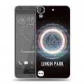 Дизайнерский пластиковый чехол для HTC Desire 530 Linkin Park