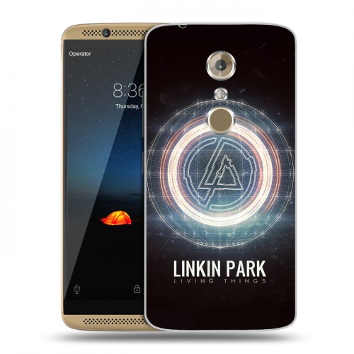 Дизайнерский пластиковый чехол для ZTE Axon 7 Linkin Park