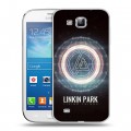 Дизайнерский пластиковый чехол для Samsung Galaxy Premier Linkin Park