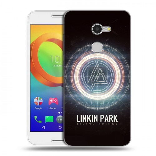 Дизайнерский силиконовый чехол для Alcatel A3 Linkin Park