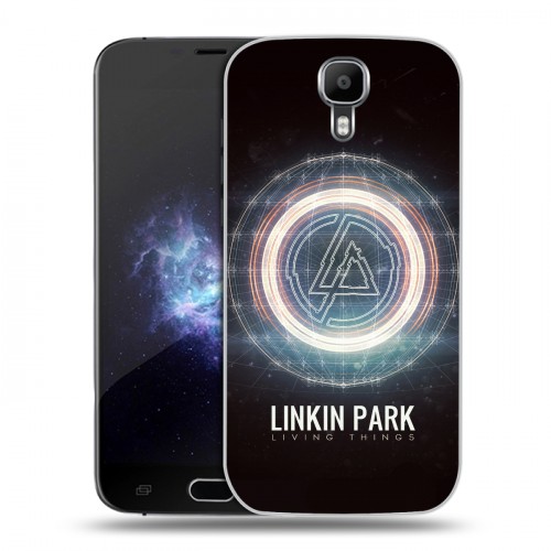 Дизайнерский пластиковый чехол для Doogee X9 Pro Linkin Park